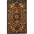 Classic Kerman Burgundy/ Navy Rug (2'3 x 4')