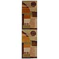 Rodeo Drive Soho Hand-tufted Wool Rug (2'6 x 8')