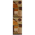 Rodeo Drive Soho Hand-tufted Wool Rug (2'6 x 12')