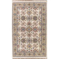 Hand-tufted Alka Ivory Wool Rug (5' x 8')