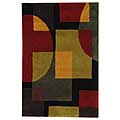Rodeo Drive Styles Red Rug (2' x 3')