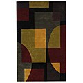 Rodeo Drive Styles Red Rug (5' x 8')