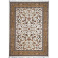 Hand-tufted Traditional Wool/ Silk Runner Rug (2'3 x 8')