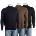 Angelo Gianni Long-sleeve Mock Neck Sweater