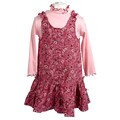 Samantha Says Girl's Pink Corduroy Jumper Set