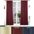 Embossed Insulated / Thermal Blackout Curtain Pair (84 in. x 104 in.)