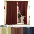 Striped Insulated/ Thermal Blackout Curtain Pair (84 in. x 104 in.)