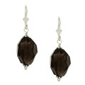 Chunky Smokey Quartz Earrings