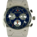 Nexus Stainless Steel Men's Chronograph Watch