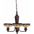 Hampton Bay Mission Tiffany-style Chandelier