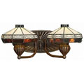 Hampton Bay Mission Tiffany-style Vanity Sconce
