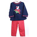 Picture Me Toddler Girl's Wheelbarrow Mouse Outfit