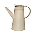 Rustic White Iron Kettle