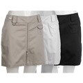 Verdina Zip Front Ladies' Skort with Self Fabric Shorts