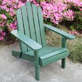 Green Adirondack Lawn Chair