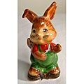 Limoges Hand-painted Rabbit and Mouse Keepsake Box