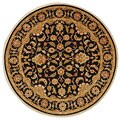 Hand-knotted Radiance Hand-spun Wool Rug (6' Round)