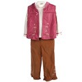 Baby Togs Toddler Girl's 3-piece Vest and Pants Set