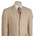 Adolfo Men's Natural Linen 3-button Suit