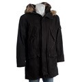Levi's Men's Black Twill Parka