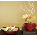 18-inch Magazine Bowl and 12-inch Bamboo Vase Set
