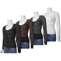 Z. Ro 3-button Long-sleeve Crop Top