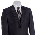 Famous NY Maker Men's 2-button Center Vent Suit