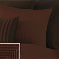 Nicole Miller Concentric Box Copper Euro Sham Set