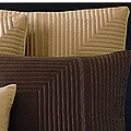 Nicole Miller Concentric Box Chestnut Euro Sham Set