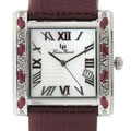 Lucien Piccard 'Marquise' Sapphire/ Diamond Watch