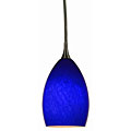 Blue Contemporary Mini Pendant