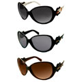 Fendi 382 Oversized Plastic Sunglasses