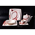 Paint It Red 6-piece Dinner Set