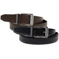 Boston Traveler Reversible Polished Buckle Belt