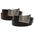 Boston Traveler Sliding Buckle Leather Belt