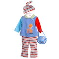 Rumble Tumble Infant Girl's 4-piece Pants Set