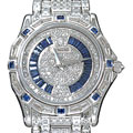 Concord Saratoga SL 18k White Gold Diamond Watch