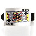 Unisex King of Spades Belt Buckle