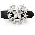 Rosslyn Style Star Frame Unisex Belt Buckle