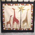 Traditional Savanna Giraffe Wall Hangings (Zambia)