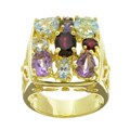 Chateau D'Argent Multicolor Gemstone Ring