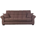 Hollywood Jazz Chocolate Brown Futon Sofa Bed