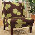 Reese Lime Blooms Chair