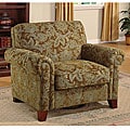 Stanford Aqua Brown Print Chair