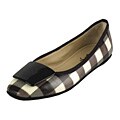 Yves Saint Laurent Black/ White 'Holly' Ballet Flat
