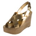 Yves Saint Laurent Leather 'Jungle' Platform Shoes