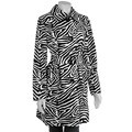 MICHAEL Michael Kors Zebra Print Rain Coat