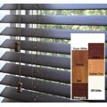 Customized Real Wood 34.625-inch Window Blinds