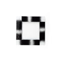 Fusion Bread and Butter Plate with Black Rim (Case of 6)