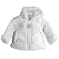 KC Collections Toddler Girl's Hooded Heart Parka